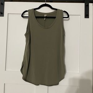 Banana Republic Green Tank sz M